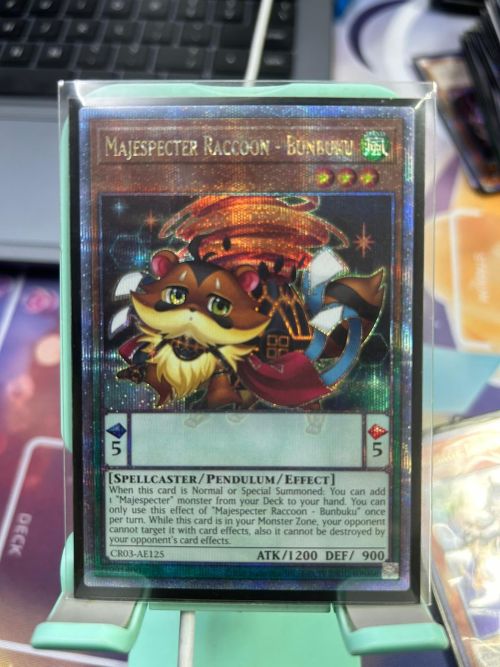 CR03-AE125 (QCSER) Majespecter Raccoon - Bunbuku(威風妖怪狸貓)